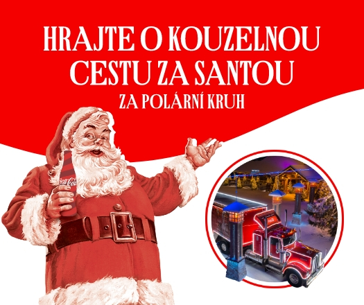 Hraj o zájezd do Santovy vesničky s produkty Coca-Cola