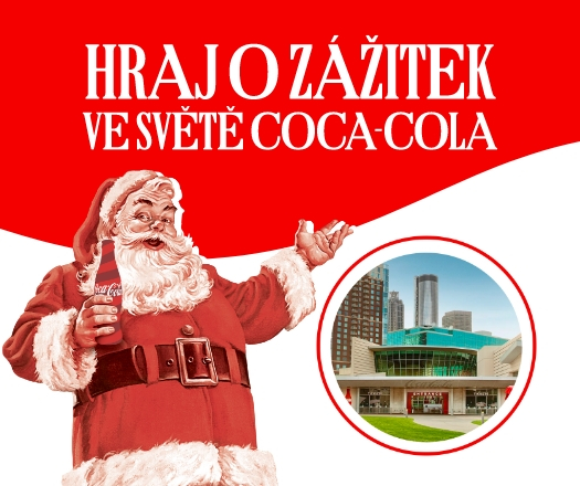 Hraj o zájezd do Atlanty s produkty Coca-Cola